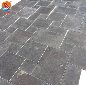 Natural piedra caliza azul piso de adoquines de piedra azul francés patrón para piscina de pavimentación - Product Image 6
