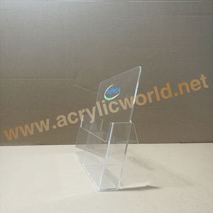 Soporte acrílico para exhibir folletos y revistas, venta al por mayor - Product Image 2