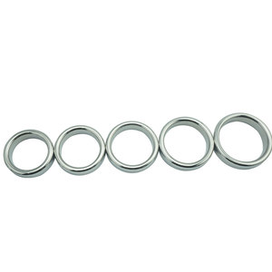 Hochwertiger Strapazierfähiger Penisring aus Edelstahl, Cockring zur Verzögerung, Sexspielzeug für Erwachsene - Product Image 3