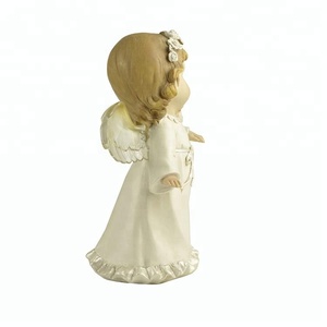 Decorazione da giardino piccola resina graziosa Angel figurina <span class=keywords><strong>con</strong></span> <span class=keywords><strong>ali</strong></span> - Product Image 4