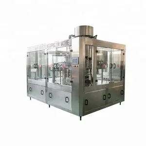 automatic small bottle juice filling 3in1 production line