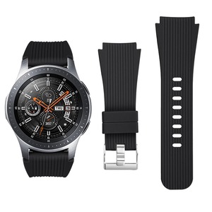 IVANHOE – bracelet de rechange <span class=keywords><strong>Sport</strong></span> en Silicone souple pour <span class=keywords><strong>Samsung</strong></span> Galaxy Watch (46mm)/ <span class=keywords><strong>Gear</strong></span> S3 Frontier, 46mm - Product Image 2