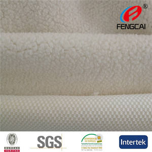 de haute qualité fabricant de la chine produit super doux <span class=keywords><strong>molleton</strong></span> de polyester sherpa de tissu pour la couverture - Product Image 2