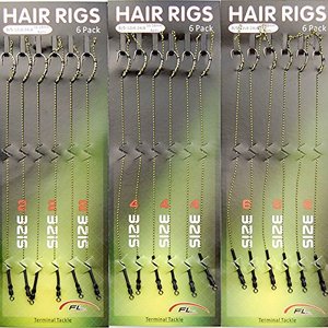 18 pièces/sac ligne enduite <span class=keywords><strong>carpe</strong></span> pêche Leader cheveux plates-formes avec large Gape <span class=keywords><strong>carpe</strong></span> crochets Anti-enchevêtrement plate-forme manchon - Product Image 4