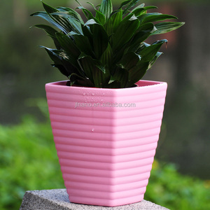 กระถางดอกไม้พลาสติกสีสันสดใส,อุปกรณ์สำหรับสวน - Product Image 5