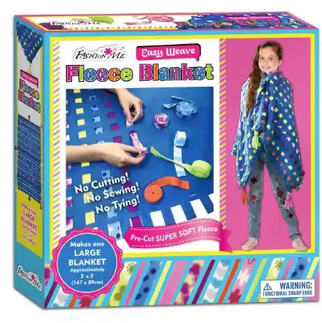 Creativity For Kids Easy Weave Fleece Blanket Making Kit - Makes Sew Blanket  Educational Toys - Buy Creativity For Kids Easy Weave Fleece Blanket Making  Kit - Makes Sew Blanket Educational Toys