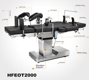 रीढ़ सर्जरी ऑपरेटिंग कमरे में सर्जिकल विद्युत ऑपरेशन टेबल - Product Image 2