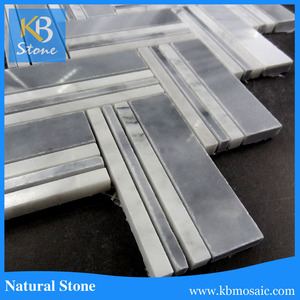 2016 nuevo producto italia gris mezclado espiga mármol <span class=keywords><strong>amazon</strong></span> decoraciones navidad - Product Image 1