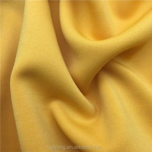 Shaoxing Tessuto Negozi di Lavoro A Maglia di Poliestere Spandex Scuba Lavorato A Maglia Tessuto Allungato per Indumenti Invernali - Product Image 6