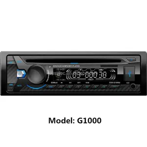 OEM קבוע פנל 1 דין יחיד דין לוח מחוונים רכב DVD VCD נגן FM AUX SD USB טלפון טעינה לרכב נגן עם שלט רחוק G1100