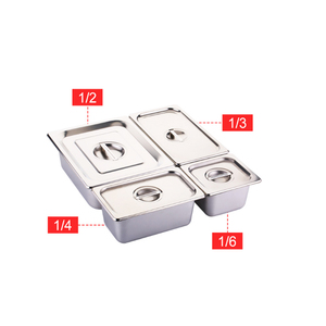 Buffet In Acciaio Inox per Uso Professionale Calda Bain Marie Scaldavivande - Product Image 3
