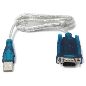 High Quality 2m DB9 Serial 9 Pin RS232 to USB Adapter Cable