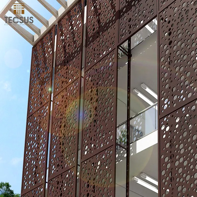 仏山工場価格アルミニウム固体壁パネル外装装飾建物ファサード