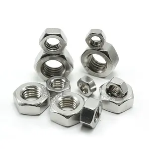 Stainless steel 316 nut 310 bolt and Stainless steel din933 Heavy Hex Nuts