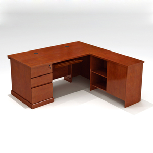 <span class=keywords><strong>Table</strong></span> de secrétaire de bureau moderne en bois massif, bureau de gestion, pour les meubles - Product Image 2