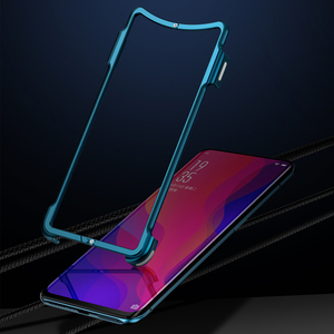 Nouveau <span class=keywords><strong>Modèle</strong></span> Hippocampe Boucle Conception Avec Coussin <span class=keywords><strong>D</strong></span>'air <span class=keywords><strong>2</strong></span> dans 1 Métal Cadre Mobile Téléphone Cas Pour Trouver X - Product Image 4