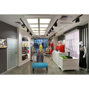 LUX ที่กำหนดเองขายร้อนเคาน์เตอร์เสื้อผ้า,เสื้อผ้าผู้หญิงตกแต่งร้านสำหรับร้านค้าพิเศษ - Product Image 5