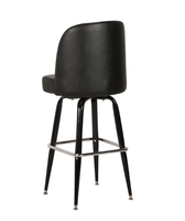 Tabouret de bar contemporain pivotant en métal en PVC, cuir, siège baquet moderne, meubles pour la maison, bar, salon, hôtel