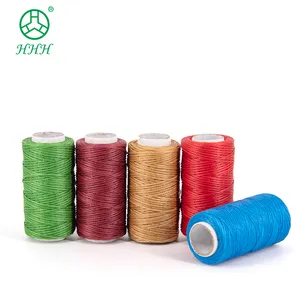 210D/16/1mm 50 m colores brillantes de cuero hilo encerado cordón para la artesanía bricolaje herramienta de costura a mano hilo