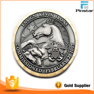 Die Coulée 3D Souvenir 3ème Nombre Métal Antique Défi Coin - Product Image 3
