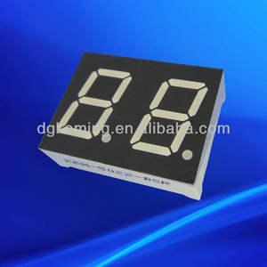 0.5 polegadas led ultra red <span class=keywords><strong>2</strong></span> duplo dígito 7 segmentos led sinal - Product Image 1