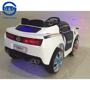 Remote Control Electric <strong>Police</strong> Toy <strong>Car</strong> for <strong>Kids</strong> 4-Wheel Ride-On Toy for Ages 2 to 4 Made of Plastic Battery-Powered - Product Image 6