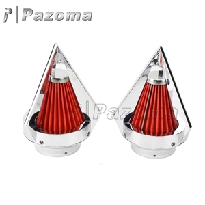 Kit de Filtro de Aire para Motocicleta Cromado para Suzuki <span class=keywords><strong>Boulevard</strong></span> M109 M109R 2006-2012 para Suzuki INTRUDER VZR 1800 2006 2007 - Product Image 2