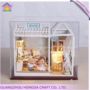 Montado BRICOLAJE <span class=keywords><strong>casa</strong></span> de muñecas en miniatura muebles miniaturas - Product Image 3