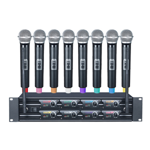 Microphone sans fil professionnel 8 canaux prix <span class=keywords><strong>moins</strong></span> <span class=keywords><strong>cher</strong></span> UHF-808 - Product Image 1