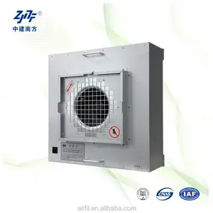 Exaustor de fluxo laminar de laboratório de cogumelos, unidade de filtro de ventilador Hepa 2x4 ffu com motor h14 0.3um 110v 220v/50hz, fornecido 1000-2000 M3h