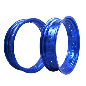 17インチSupermoto JS Wheel Aluminium Moto Spoke Rims For EXC 300 2016