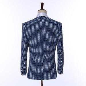 <span class=keywords><strong>Costume</strong></span> <span class=keywords><strong>sur</strong></span> <span class=keywords><strong>mesure</strong></span> pour hommes, demi-toile à double boutonnage, pièces décontractées - Product Image 5