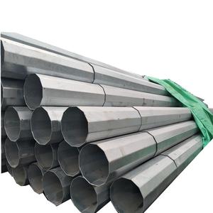 Ống Thép Tiện Ích Điện Lưới Điện Cực 69kv Cực Cực Tháp Hình Bát Giác Cctv Kim Loại Mạ Kẽm 33kv Đường Dây Truyền Tải - Product Image 1