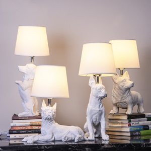 Lámpara de Mesa Infantil con Diseño de Animales Adorables: Corgi, <span class=keywords><strong>Beagle</strong></span>, Boston Terrier - Product Image 5