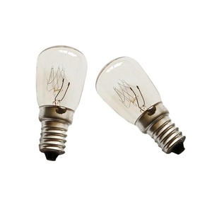 Ampoules de réfrigérateur E12 E14 T18 T20 T22 T25 S18 S22 ST23 ST26, <span class=keywords><strong>ampoule</strong></span> indicatrice 120v 220v <span class=keywords><strong>10w</strong></span> 15w transparente - Product Image 3