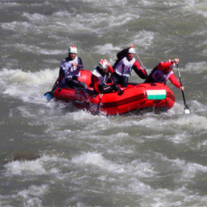 Bateau pneumatique de rafting sportif pour 8 personnes, 3,95 m, certifié CE, usage commercial, eaux vives - Product Image 4