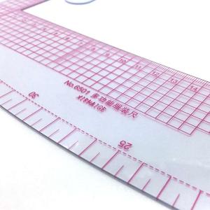 9PCS de curva gobernante con rastreo de <span class=keywords><strong>costura</strong></span> patrón - Product Image 4