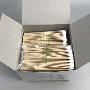 Hisopo <span class=keywords><strong>de</strong></span> Algodón Industrial Desechable <span class=keywords><strong>de</strong></span> un Solo Uso con Mango <span class=keywords><strong>de</strong></span> Madera <span class=keywords><strong>de</strong></span> 6 Pulgadas, Repuesto Huby CA-006 - Product Image 4