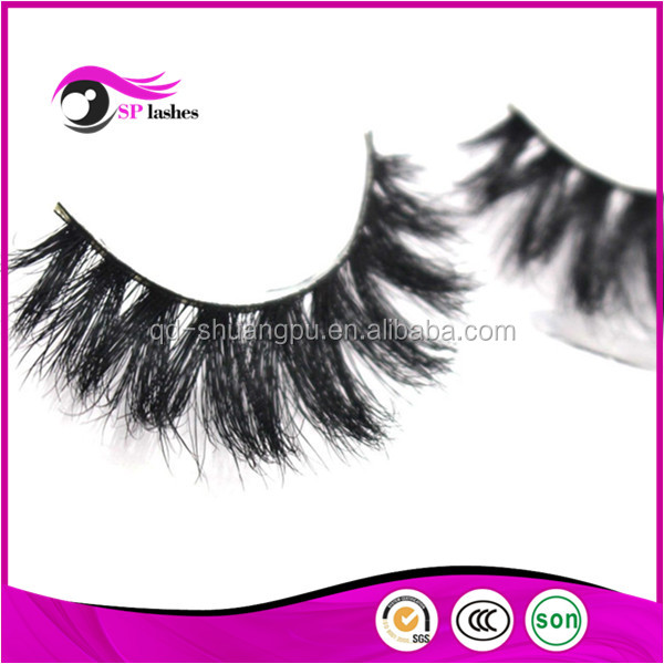 Top Marque Strip Lashes Réel Cheval Faux Cils Cheval Fourrure Cils