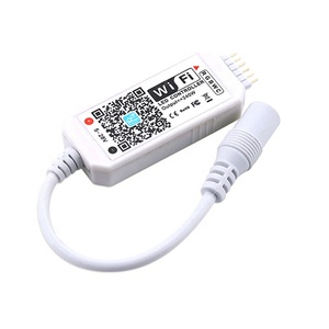Ma thuật ứng dụng nhà Google Alexa ma thuật RGB CCT <span class=keywords><strong>LED</strong></span> Strip RGB kép trắng <span class=keywords><strong>Wifi</strong></span> điều khiển - Product Image 1