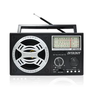Eletree 电子古董设计 usb 最佳世界接收器短波 mw sw tf 卡无线电收音机 am fm 220 v