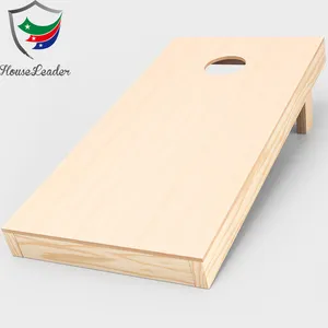 ACA ACO prim resmi 4 'x 2' düzenleme boyutu Cornhole oyunu panoları ile Cornhole fasulye Toss çanta için bagaj kapağı arka bahçesinde oyun