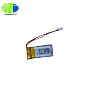DTP401430 3,7 V 130 mAh polymer wiederaufladbare lipo batterie mit KC zertifikat - Product Image 1