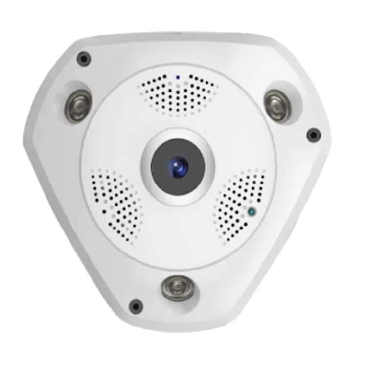 ENSTER indoor Fisheye Lens 360 degree wireless ip panoramic security camera