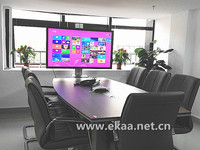 AIO-M55/65/84 EKAA 65Inch Layar Sentuh All In One Pc Mini Keyboard Nirkabel untuk Smart Tv