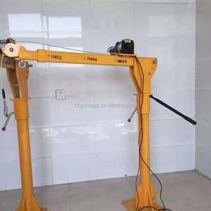 Mini grue avec palan électrique Capacité de levage de 1000 kg Bras de grue avec treuil électrique 12V/24V 6000LBS - Product Image 6