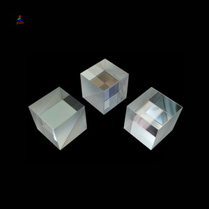 레이저 반사판 편광 Bk7 유리 빔 스플리터 큐브 프리즘 - Product Image 3