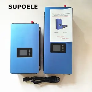 LCD Display Solar Grid Tie Inverter Mikro 1000W 45-90V DC Masukan untuk 220V atau 110V AC 50/60Hz Output Gelombang Sinus Murni