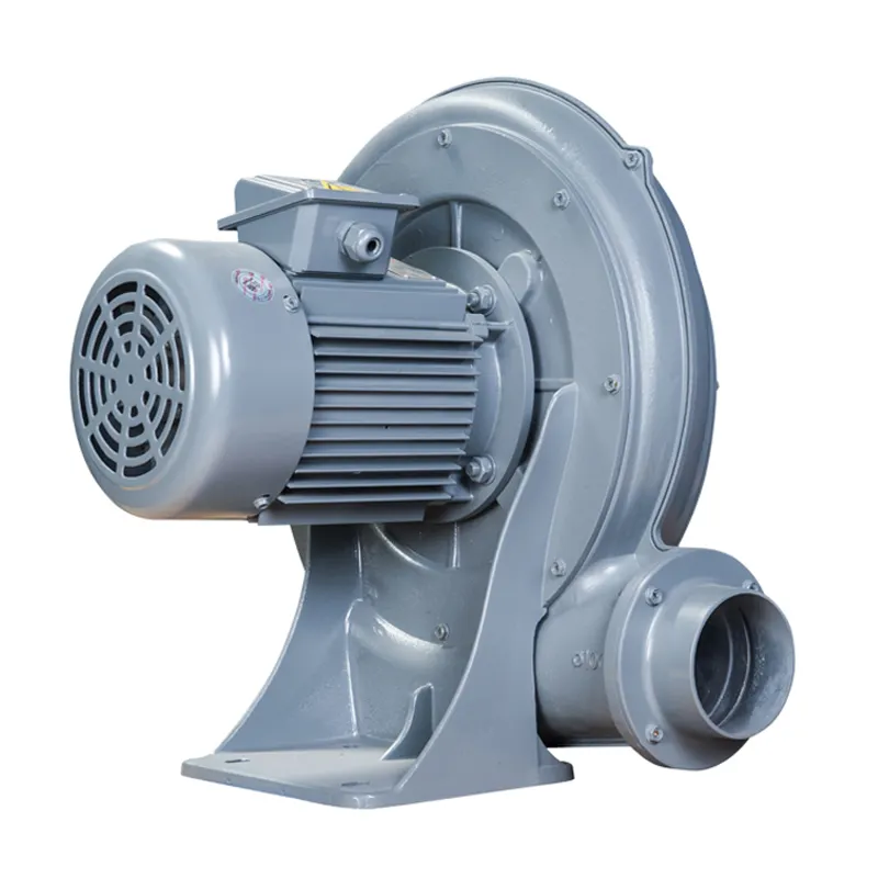 Elektrische motor 0.75KW centrifugaal ventilator 1hp centrifugaal blower