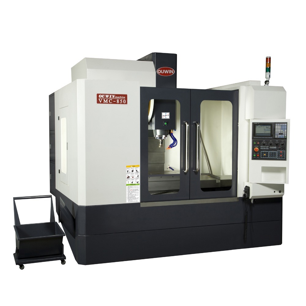 Ouwin VMC 850 3 оси CNC фрезерный станок с Mitsubishi контроллер